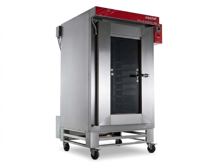 Horno Turbo De Convección a Gas Natural  12 Charolas Equichef HTE12D-GN