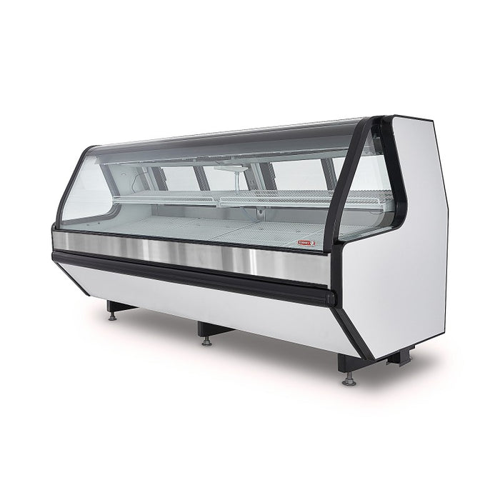 Vitrina Carnicera Tramo Exhibidor Blanco 250cm Torrey TEC250