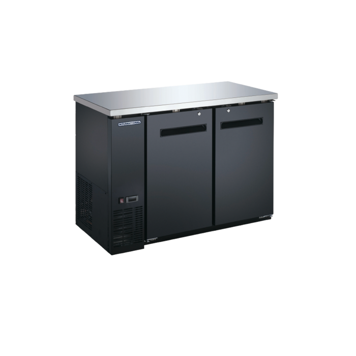 Enfriador Barra Trasera 2 Puertas Solidas 11 Pies INTERNATIONAL INT/BBC-2PS-AI