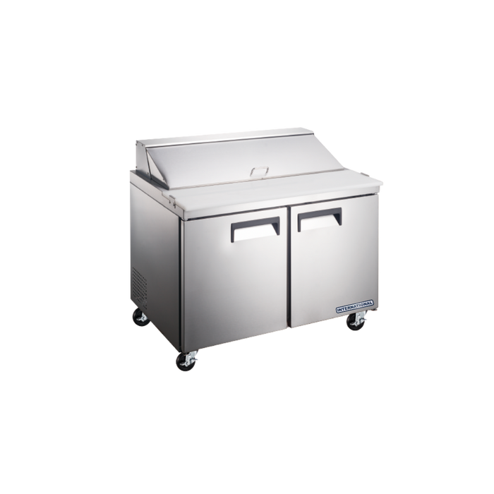 Mesa de Preparación de Sándwiches/Ensaladas 2 Puertas 13 Pies INTERNATIONAL INT/MPE-2P-AI