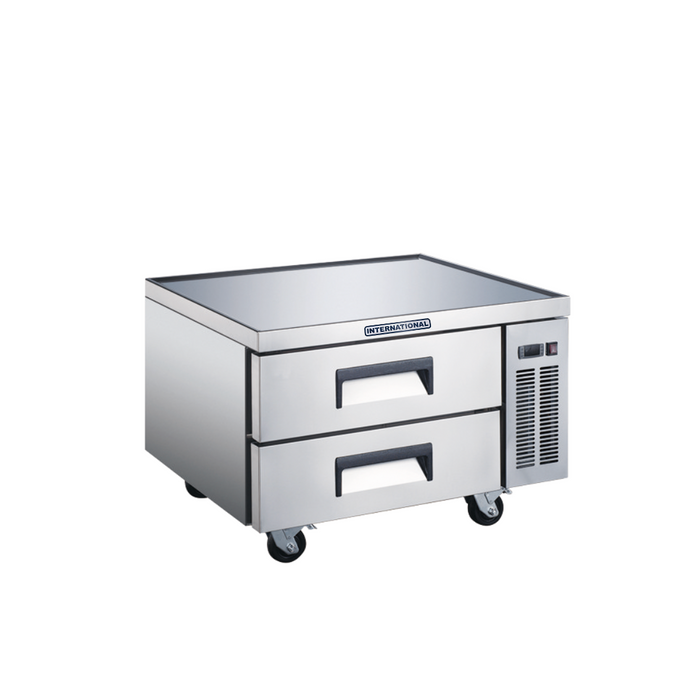 Mesa Refrigerada Base Chef 2 Cajones 6 Pies INTERNATIONAL INT/BC-2C-AI