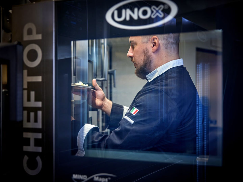 Horno Sobremesa a Gas Combinado 5 Bandejas GN 1/1 CHEFTOP MIND.Maps Unox XEVC-0511-GPRM-MS