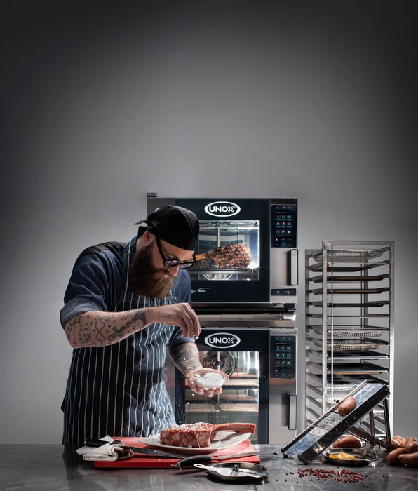 Horno Sobremesa a Gas Combinado 5 Bandejas GN 1/1 CHEFTOP MIND.Maps Unox XEVC-0511-GPRM-MS