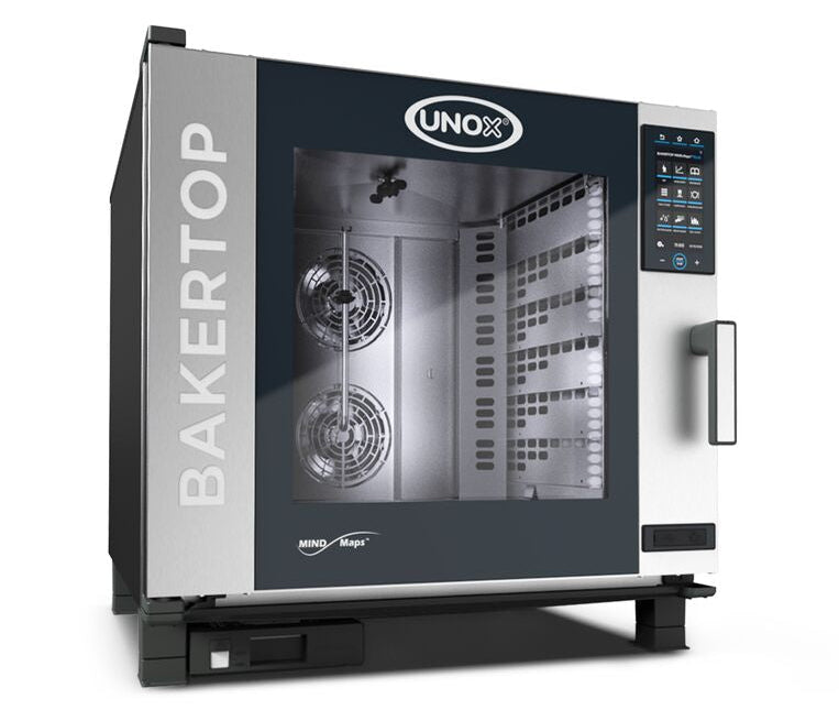 Horno Sobremesa a Gas Combinado 8 Bandejas 66x46 cm BAKERTOP MIND.Map Unox XAVC-10FS-GPRM-AL