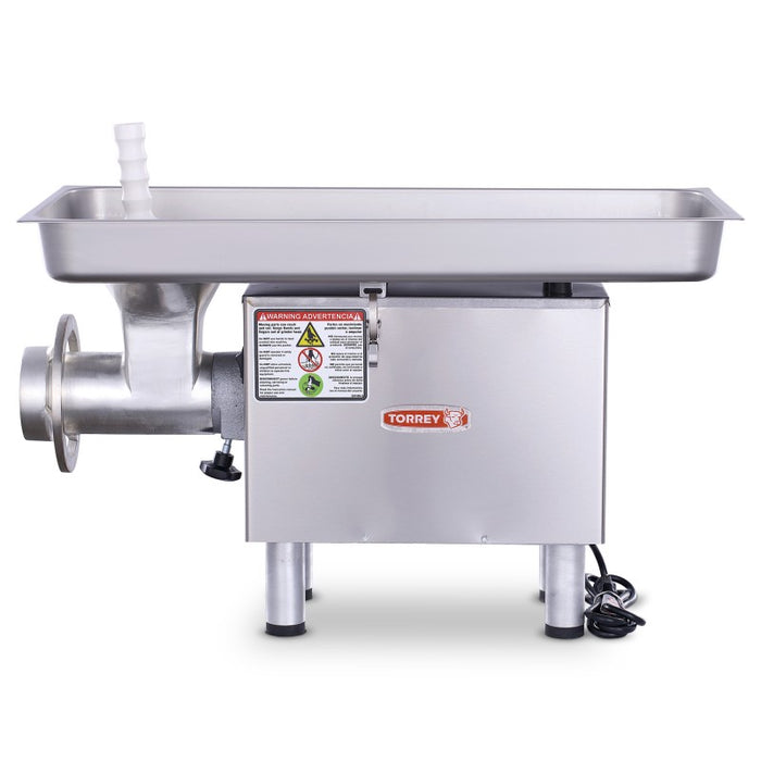 Molino Carne Para Mesa Acero Inox 2HP 220V Torrey M-22-RW-2