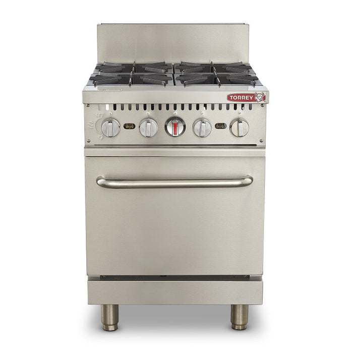 Estufa Gas 4 Quemadores con Horno Torrey EST-4QHG