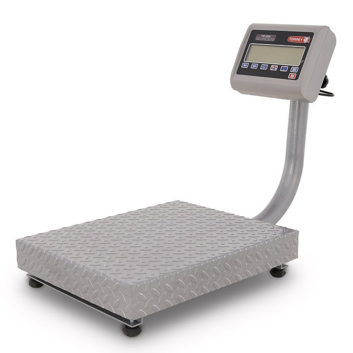 Bascula Recibo Movil Para Mostrador Uso Rudo, Pesa Kilos y Libras 200Kg Torrey FS200