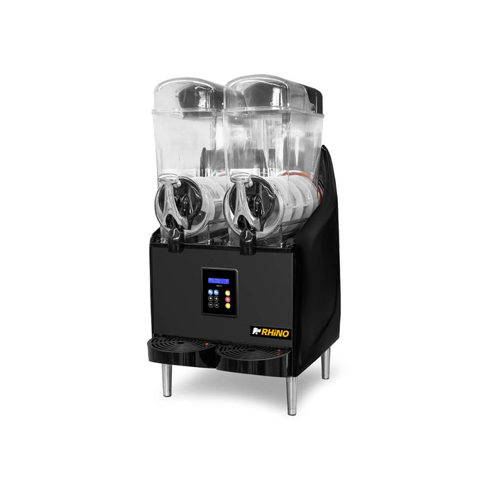 Máquina Granizadora Premium 2 Tazones 12 L c/u Rhino MAGRA-2TX