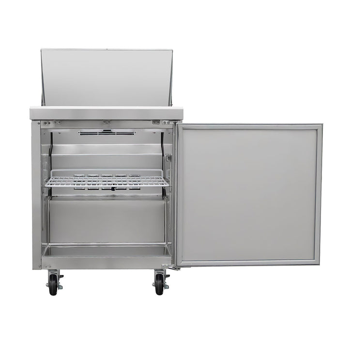 Mesa Para Ensaladas 1 Puerta 7 Pies Icehaus ME-1P-SS-01