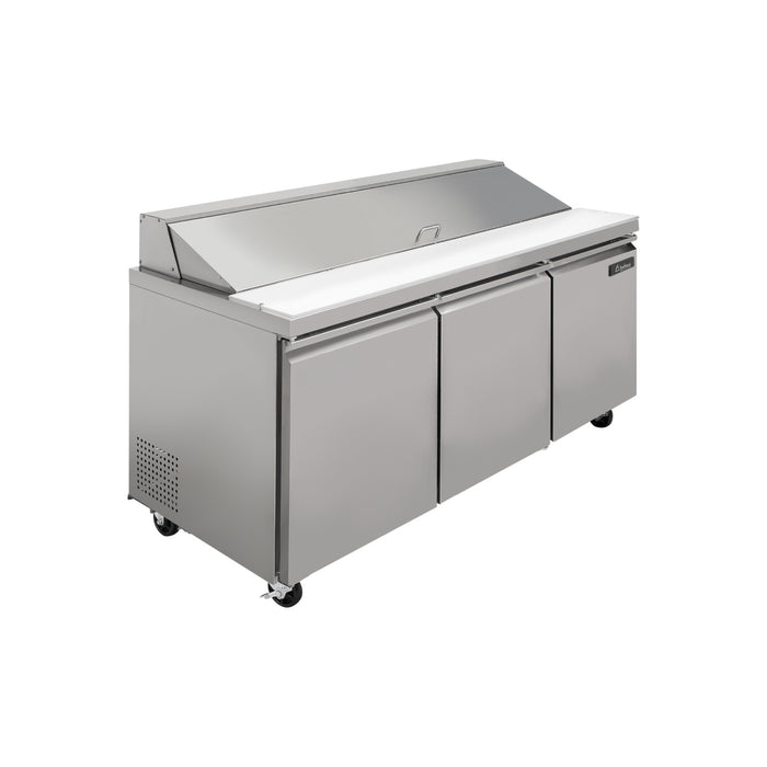 Mesa Para Ensaladas 3 Puertas 19 Pies Icehaus ME-3P-SS-01