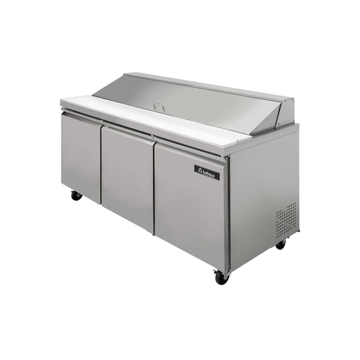 Mesa Para Ensaladas 3 Puertas 19 Pies Icehaus ME-3P-SS-01