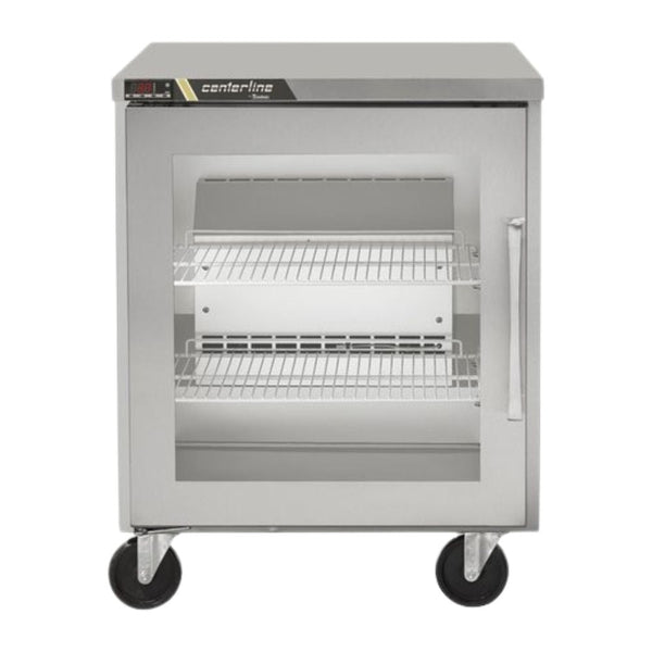 CENTERLINE CLUC-27R-GD Refrigerador bajo barra 1 puerta de cristal