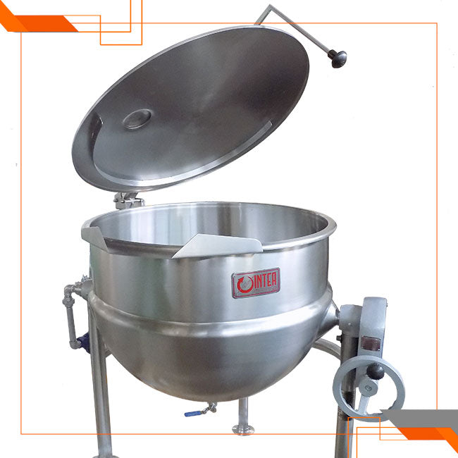 Marmita De Volteo A Vapor 395 L Intertecnica MMV-100