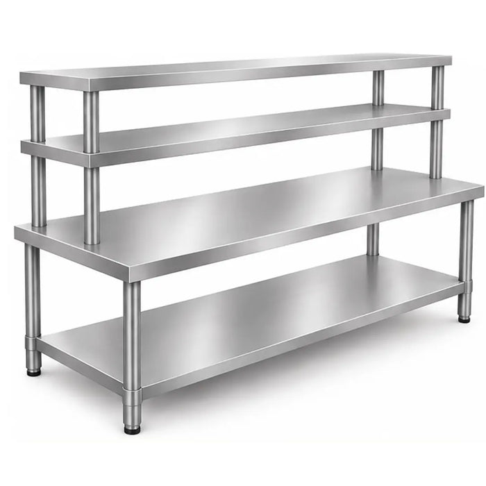 Mesa Tipo Isla Doble Repisa INMEZA FACTORY M2R-100