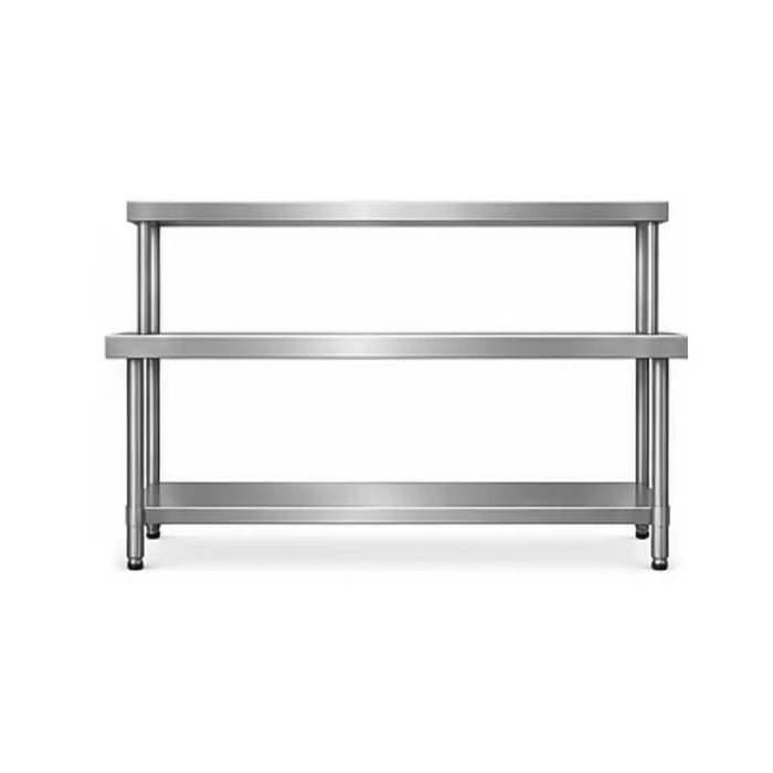 Mesa Tipo Isla con Repisa INMEZA FACTORY MR-100