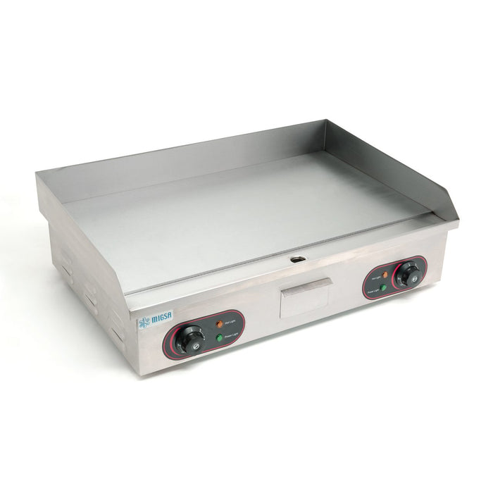 Plancha Grill Lisa Con Cajon Para Grasa 73.5 X 53 X 24 Cm 3 Kw 220V Migsa BN-820B