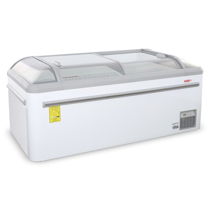 Islas de Exhibición Dual de Refrigeración y Media Congelación Cabecera 1.90m Torrey IEDI-190