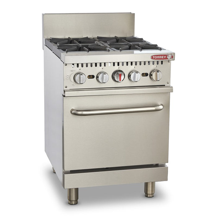 Estufa Gas 4 Quemadores con Horno Torrey EST-4QHG