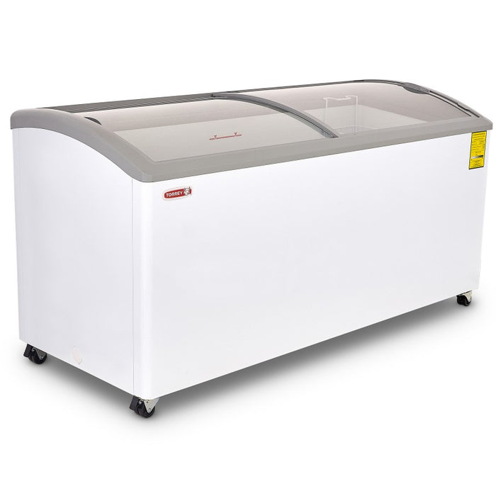 Congelador Horizontal Tapa Cristal Curvo 430L Torrey CHC-180CR