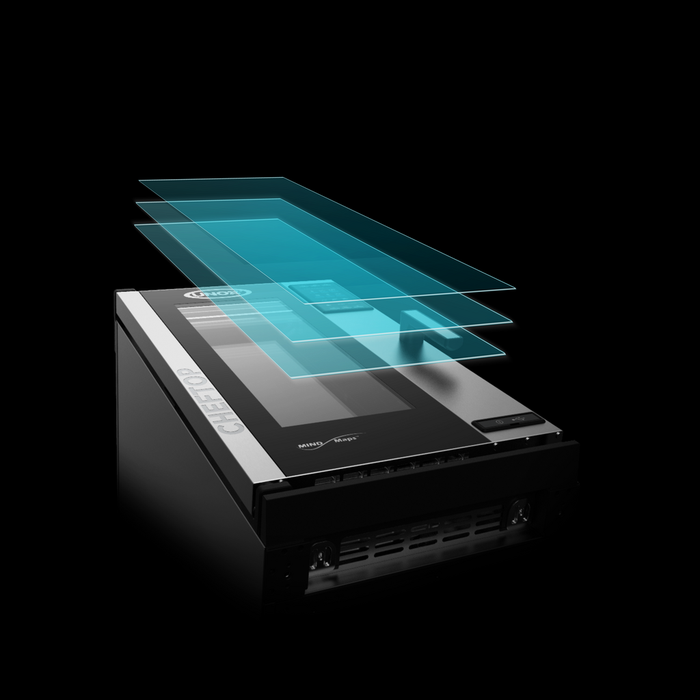Horno Sobremesa Eléctrico Combinado 10 Bandejas GN 1/1 CHEFTOP MIND.Maps Unox XEVC-1011-EPRM-MS