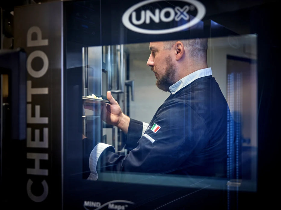 Horno Sobremesa a Gas Combinado 7 Bandejas GN 1/1 CHEFTOP MIND.Maps Unox XEVC-0711-GPRM-MS