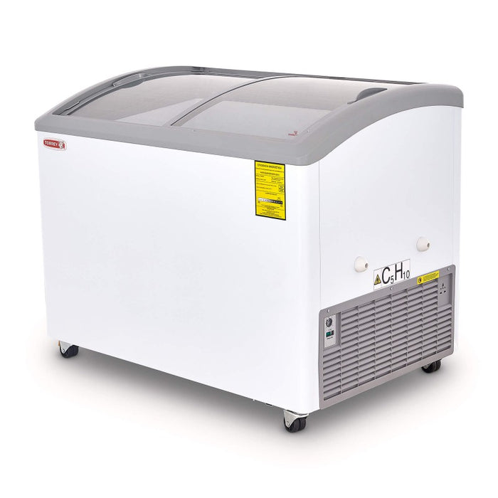 Congelador Horizontal Tapa Cristal Curvo 240L Torrey CHC-110CR