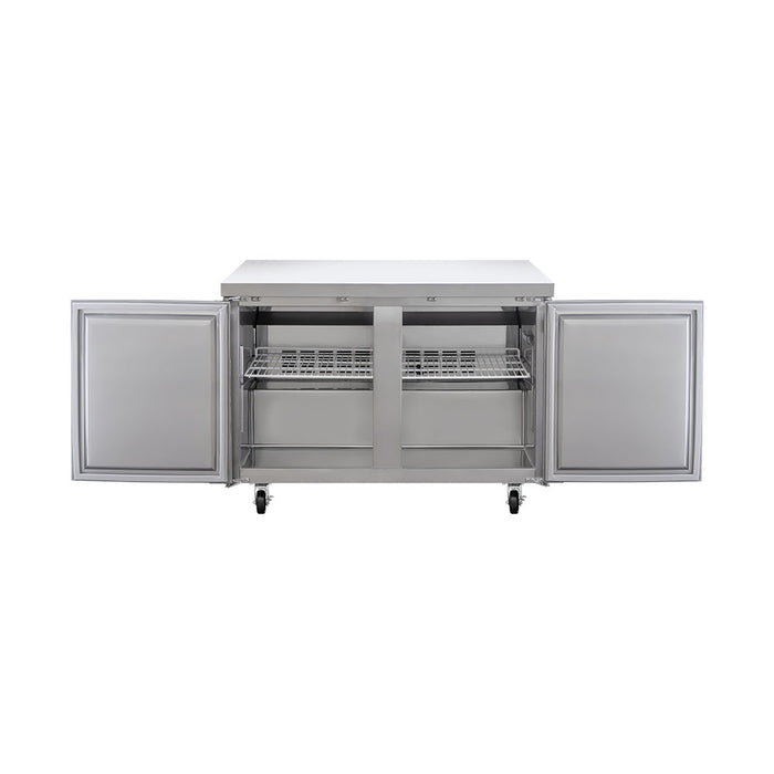 Refrigerador Bajo Barra 2 Puertas 11 Pies Icehaus RBB-2P-SS-01