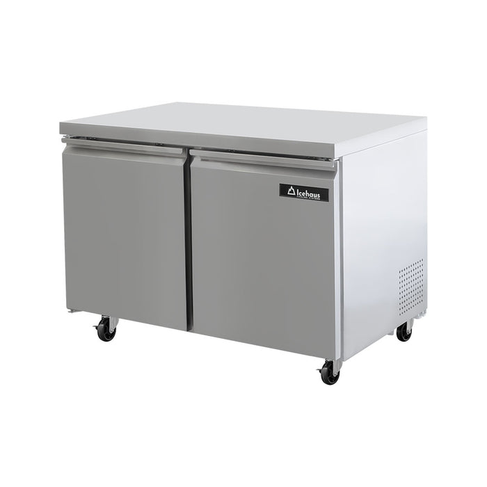 Refrigerador Bajo Barra 2 Puertas 11 Pies Icehaus RBB-2P-SS-01