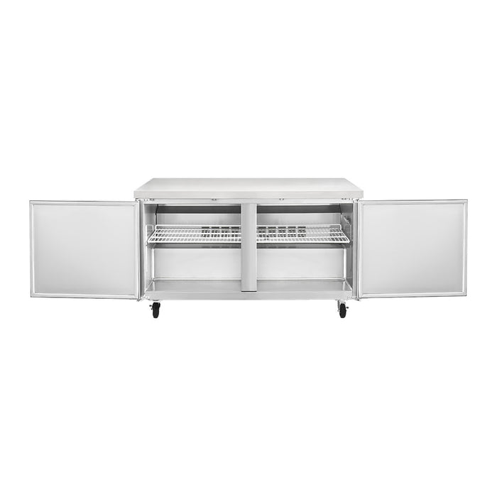 Refrigerador Bajo Barra 2 Puertas 15 Pies Icehaus RBB-2P-SS-02