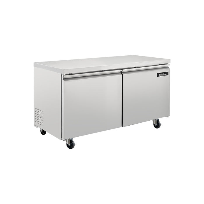 Congelador Bajo Barra 2 Puertas 15 Pies Icehaus CBB-2P-SS-02