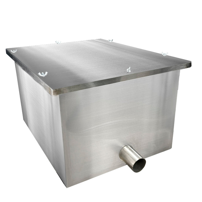 Trampa de Grasa 9 kg Acero Inox 46 cm X 67 cm X 32 cm INMEZA FACTORY TG9I-E