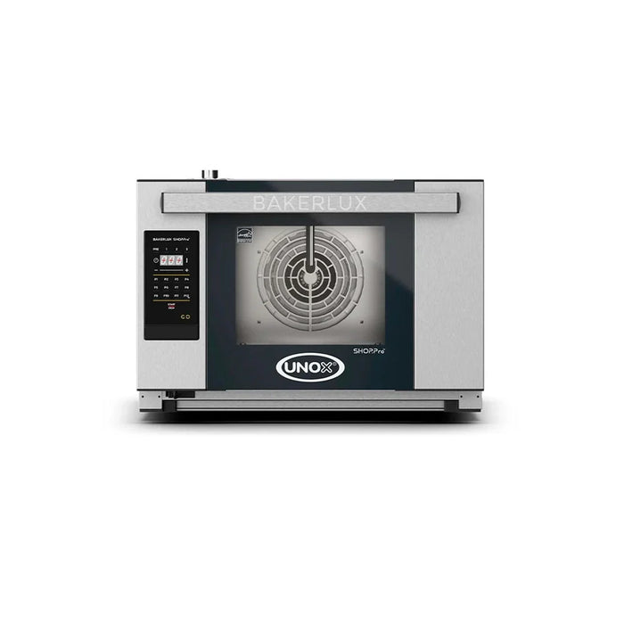 Horno de Convección Eléctrico 3 Bandejas 46x30 cm Stefania BAKERLUX SHOP.Pro Unox XAFR-03HS-LGDN
