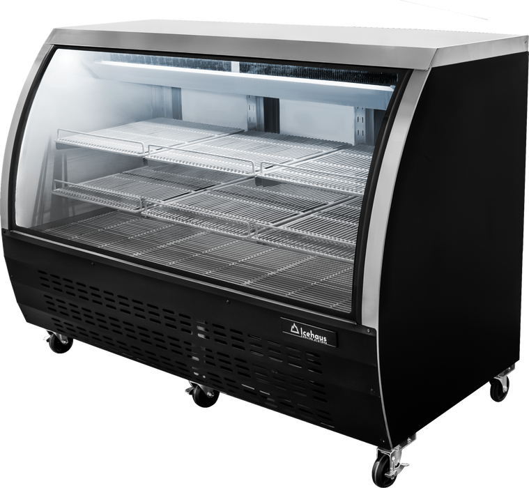 Vitrina Cremera Cristal Curvo, 3 Puertas, 20.4 Pies Drago VCI-200