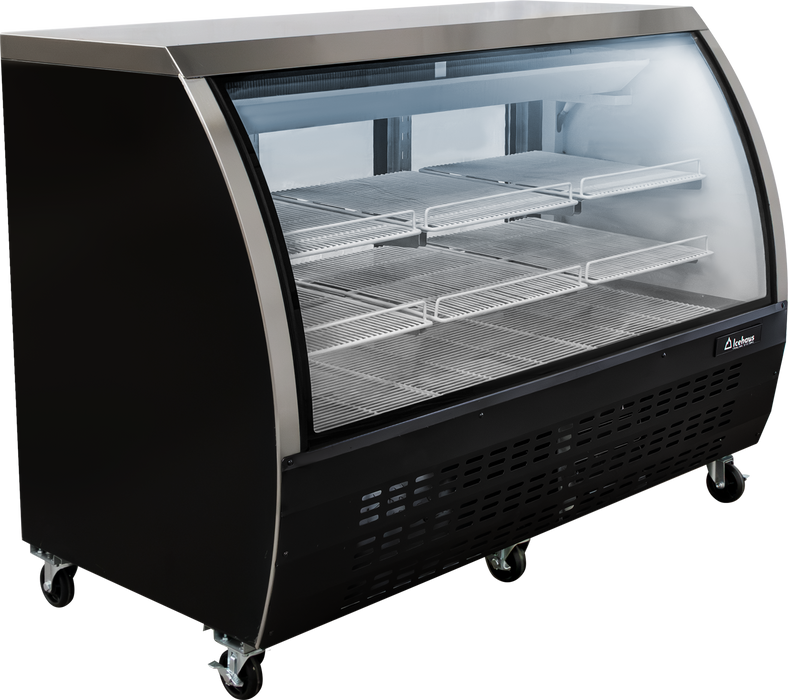 Vitrina Cremera Cristal Curvo, 3 Puertas, 20.4 Pies Drago VCI-200