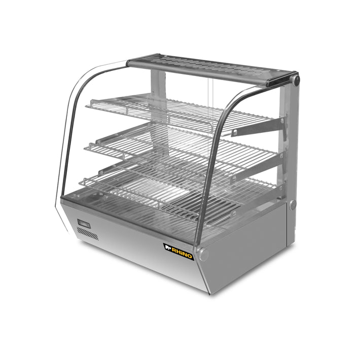 Vitrina Caliente Sobre Mostrador 120L Rhino VICAMO-120L
