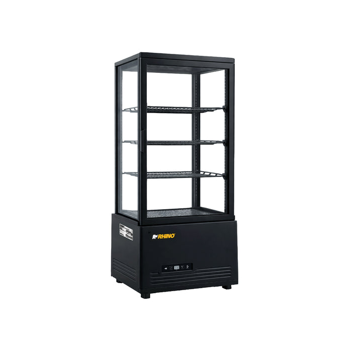 Vitrina Refrigerada Vertical Panorámica 80L Rhino VIVEPA-3