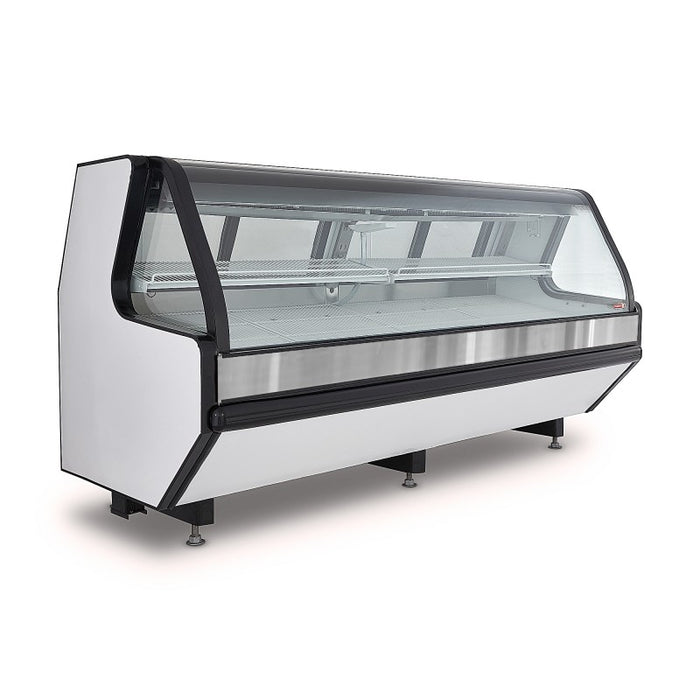 Vitrina Carnicera Tramo Exhibidor Blanco 250cm Torrey TEC250