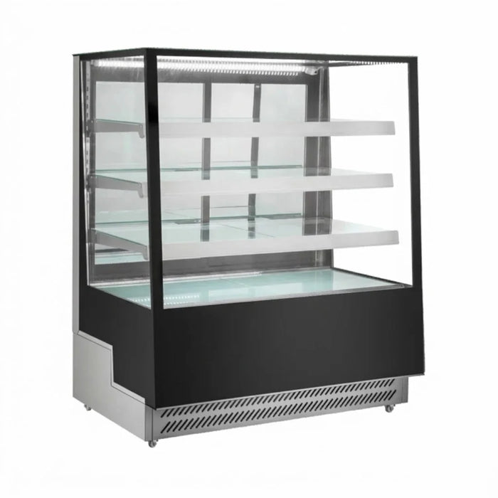 Vitrina Refrigerada De Piso Cristal Recto 350 L 480W 110V Migsa ARC-300L