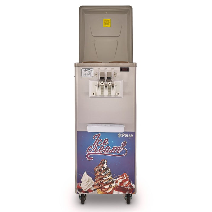 Maquina de Helado Suave 14 a 16L/hr Polar MN-16