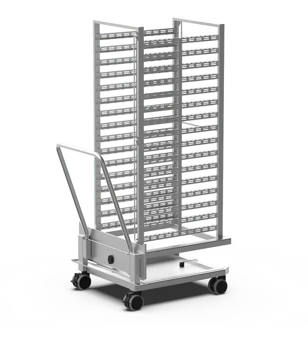 Carro para 16 Bandejas 66x46cm QUICK LOAD Unox XABTL-16FS-AL