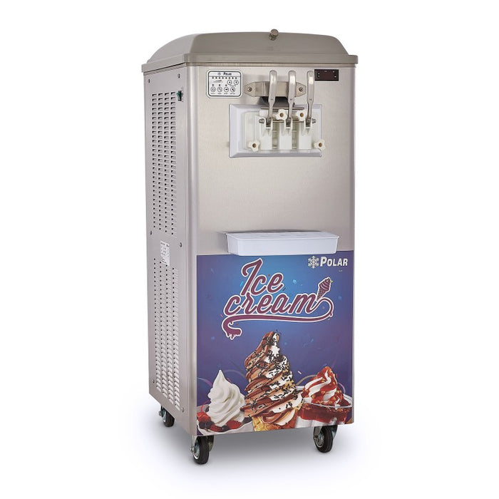 Maquina de Helado Suave 14 a 16L/hr Polar MN-16