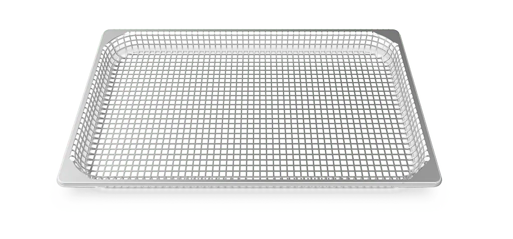 Bandeja en Acero Inoxidable Perforada para Cocciones al Vapor GN 1/1 STEAM Unox GRP815