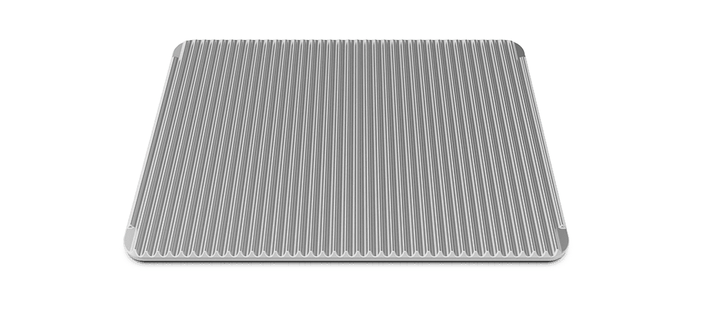 Bandeja en Aluminio Lisa y Rallada 46x33cm FAKIRO Unox TG335