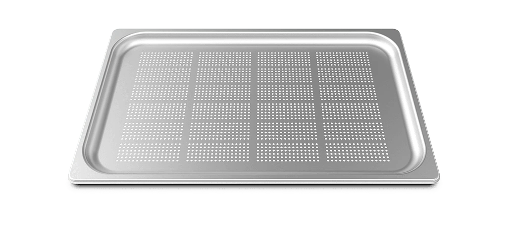 Bandeja en Acero Inoxidable Perforada GN 1/1, GN 2/1 FORO.STEEL20 Unox TG810