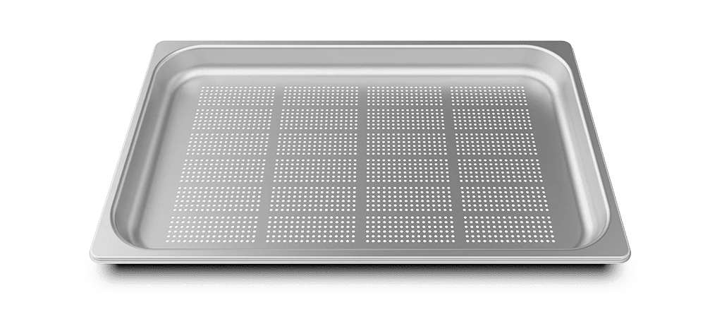 Bandeja en Acero Inoxidable Perforada GN 1/1, GN 2/1 FORO.STEEL40 Unox TG820
