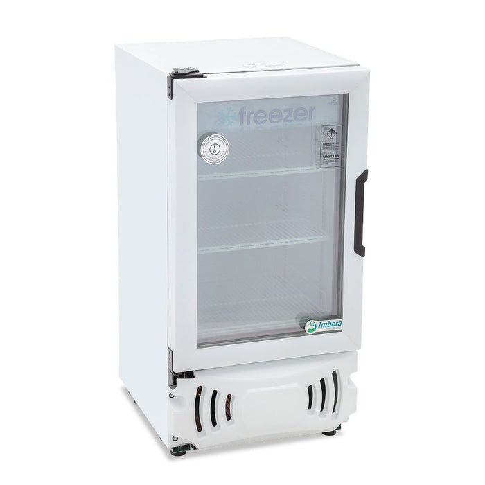 Congelador Vertical 1 Puerta Cristal Luz Led 4 Pies (1029674) Imbera VF04 C