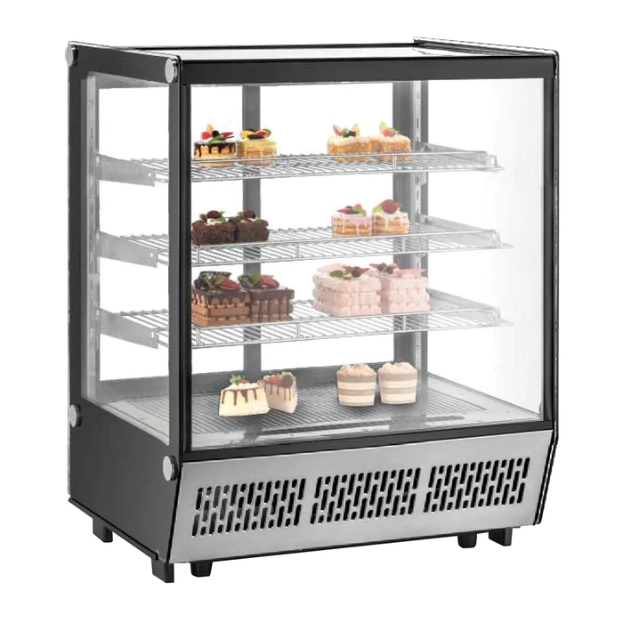 Vitrina Refrigerada Cristal Recto 288 L 390W 110V Migsa CW-235