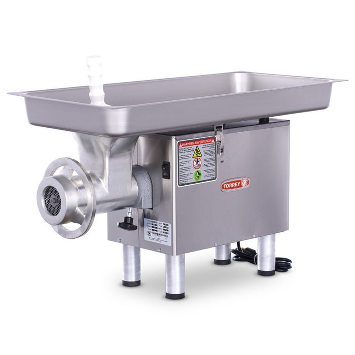 Molino Carne Para Mesa Acero Inox 2HP 220V Torrey M-22-RW-2