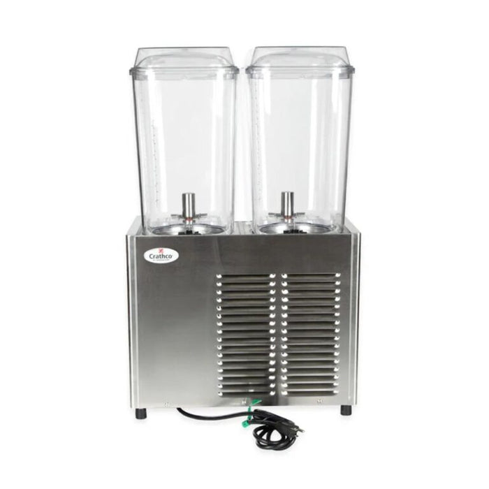 Dispensador De Bebidas 2 Tazones Acero Inox 18.9Lt C/U 660W 115V Crathco D25-3