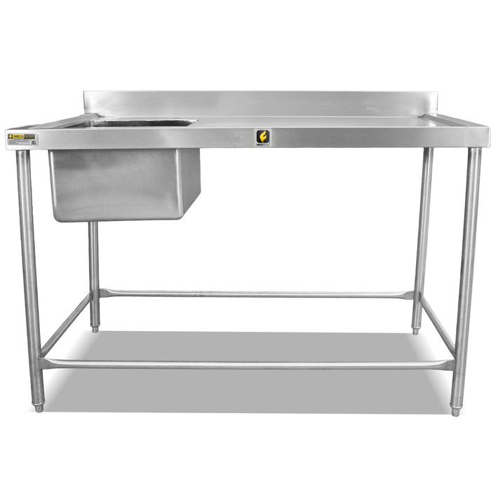Fregadero una Tarja Izquierda Acero Inoxidable INMEZA FACTORY F1II